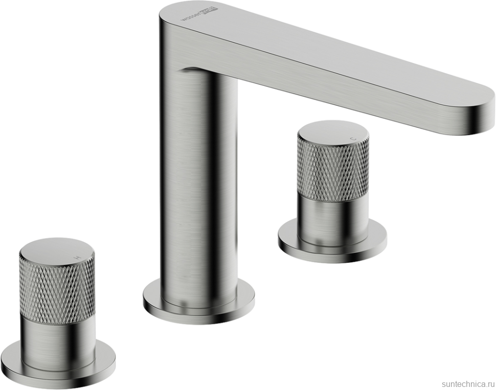 Смеситель для раковины Wasserkraft Tauber 6435 никель