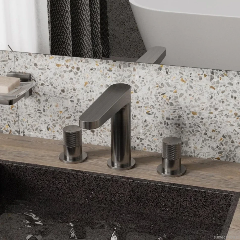 Смеситель для раковины Wasserkraft Tauber 6435 никель