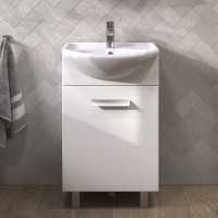 Мебель для ванной комнаты Vigo Hoska 50 1 дверца, белая