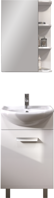 Мебель для ванной комнаты Vigo Hoska 50 1 дверца, белая