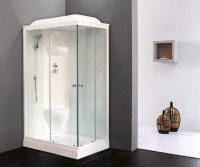 Душевая кабина Royal Bath HP RB 8120HP6-WT-L с низким поддоном, с сиденьем