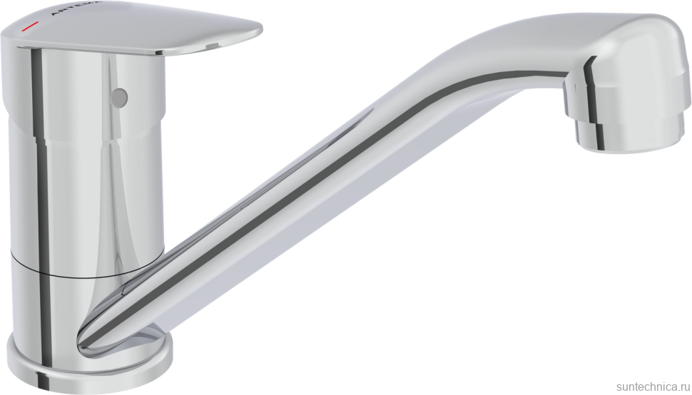 Смеситель для кухни VitrA Flow Round хром