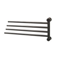 Держатель для полотенец Wasserkraft Wiese 1034GM gun metal Держатель для полотенец Wasserkraft Wiese 1034GM gun metal