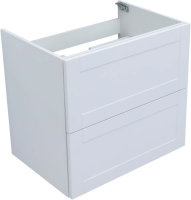 Тумба под раковину без столешницы Aquanet Терра 70 подвесная, белая матовая
