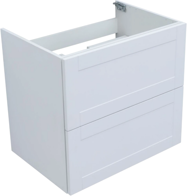 Тумба под раковину без столешницы Aquanet Терра 70 подвесная, белая матовая