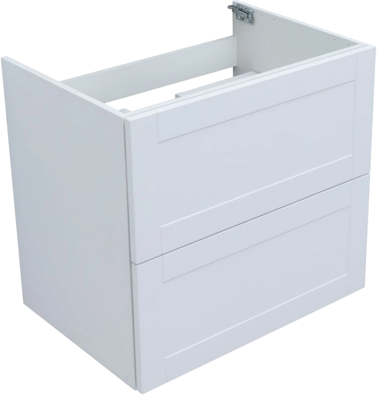 Тумба под раковину без столешницы Aquanet Терра 70 подвесная, белая матовая