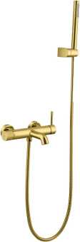Смеситель для ванны с душем Boheme Uno 463-G Gold