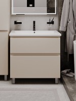 Тумба напольная SanStar Riana 80 Без раковины для ванной комнаты, cappuccino Тумба напольная SanStar Riana 80 Без раковины для ванной комнаты, cappuccino