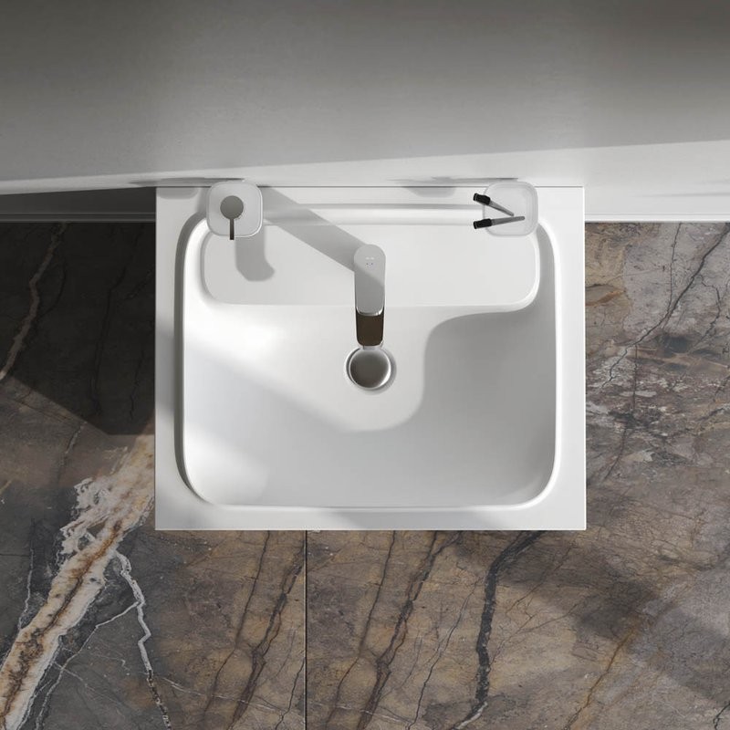 Тумба с раковиной AM.PM Func 60 дуб крафт