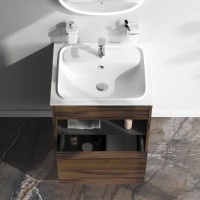 Тумба с раковиной AM.PM Func 60 дуб крафт