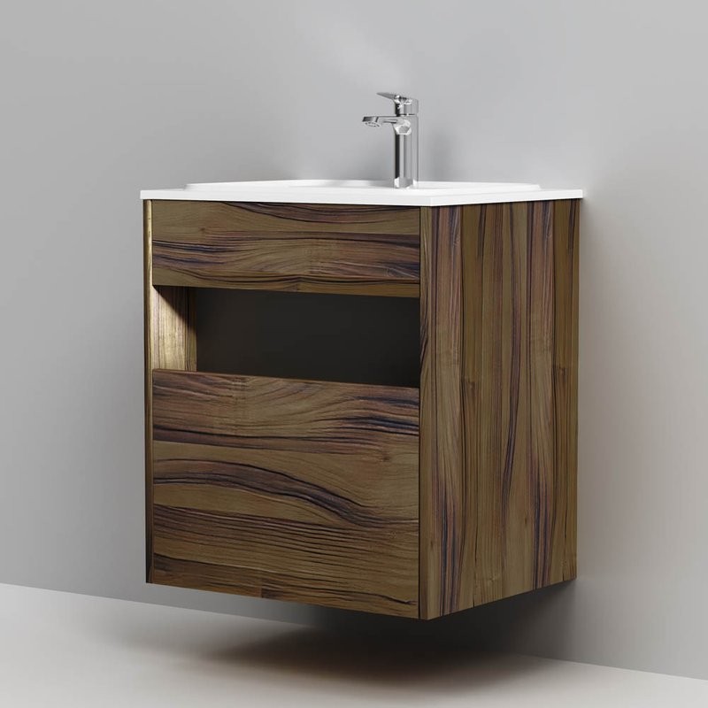 Тумба с раковиной AM.PM Func 60 дуб крафт