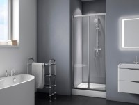 Душевая дверь в нишу BelBagno Due BF 1 120 C Cr