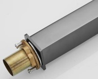 Смеситель для раковины Shevanik S6811T оружейная сталь