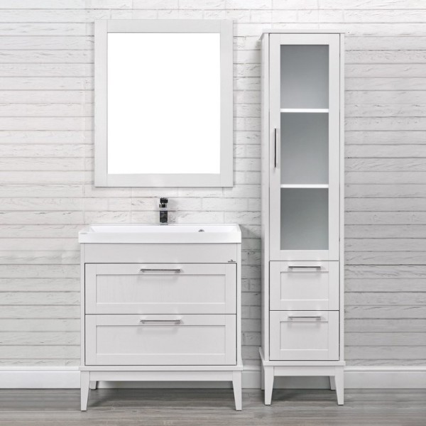 Мебель для ванной комнаты ValenHouse Эйвори 80 белая