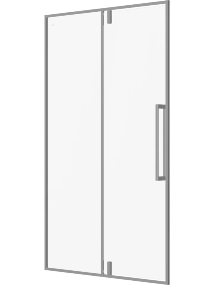 Душевая дверь в нишу AQUAme AQM7108-12 120 см, профиль хром, стекло прозрачное