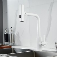 Смеситель для кухни Shevanik S263C белый