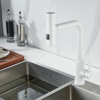 Смеситель для кухни Shevanik S263C белый