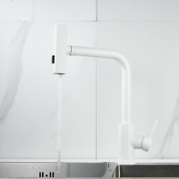 Смеситель для кухни Shevanik S263C белый