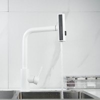 Смеситель для кухни Shevanik S263C белый