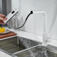 Смеситель для кухни Shevanik S263C белый