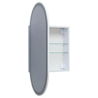 Шкаф с зеркалом в ванную с подсветкой Aquanet Монте 50 белый, с LED подсветкой Шкаф с зеркалом в ванную с подсветкой Aquanet Монте 50 белый, с LED подсветкой
