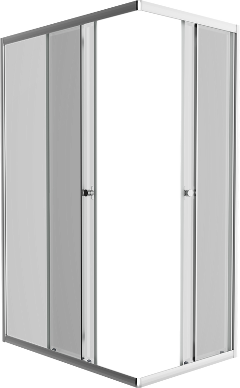 Душевой уголок DIWO Углич 120х80 профиль хром глянец