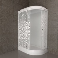 Душевая кабина Triton Коралл Щ0000061817 120х80 см, белая