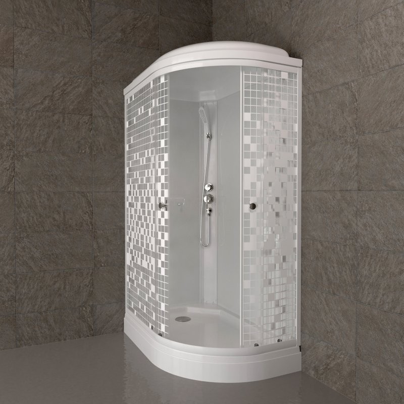 Душевая кабина Triton Коралл Щ0000061817 120х80 см, белая