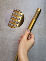 Душевая стойка AltroBagno Metropoli 030425 OrSp матовое золото Душевая стойка AltroBagno Metropoli 030425 OrSp матовое золото