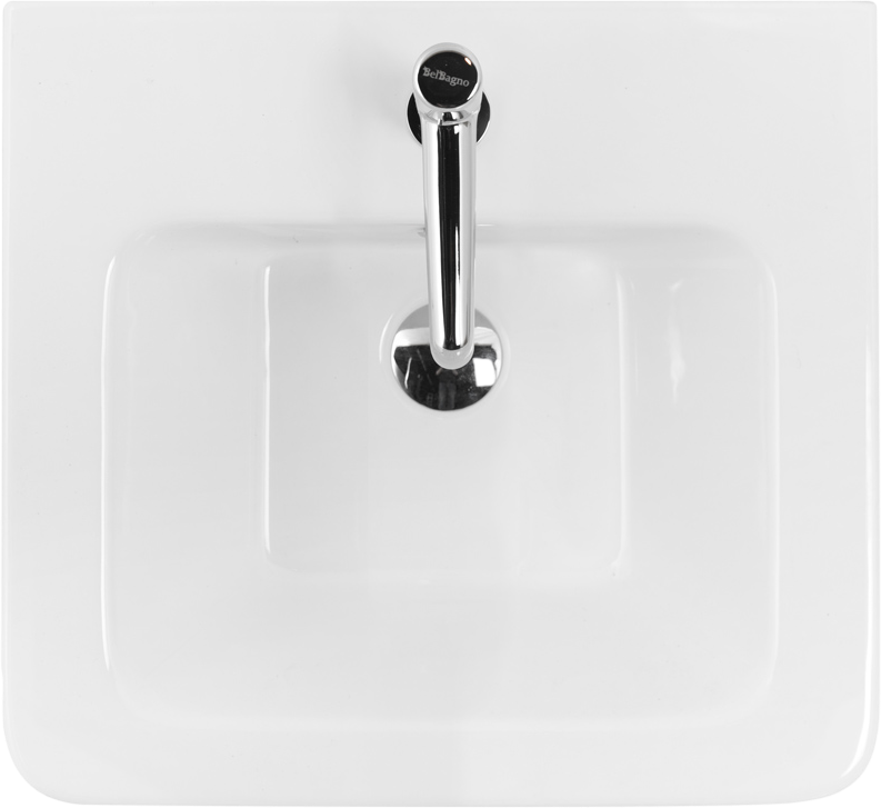 Мебель для ванной комнаты BelBagno Albano-Cer 50 подвесная, bianco lucido
