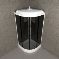 Душевая кабина Triton Грэй Щ0000067302 90х90 см, блэк
