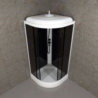 Душевая кабина Triton Грэй Щ0000067302 90х90 см, блэк
