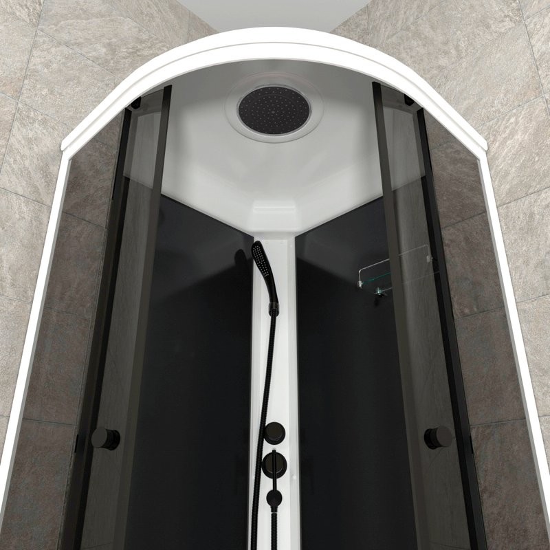 Душевая кабина Triton Грэй Щ0000067302 90х90 см, блэк