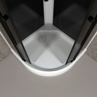 Душевая кабина Triton Грэй Щ0000067302 90х90 см, блэк
