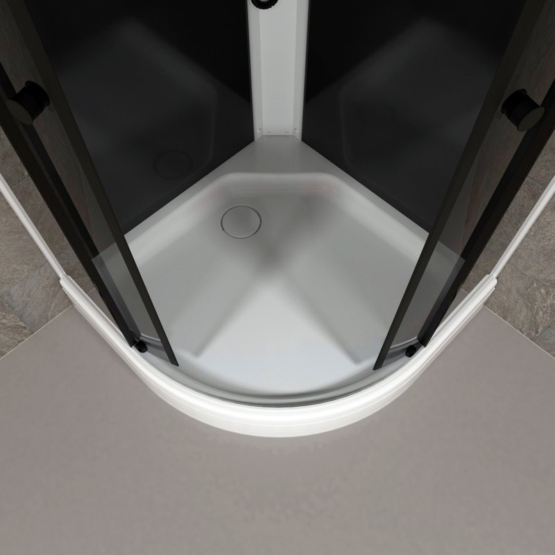 Душевая кабина Triton Грэй Щ0000067302 90х90 см, блэк