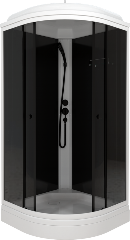 Душевая кабина Triton Грэй Щ0000067302 90х90 см, блэк