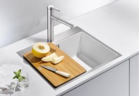 Комплект Мойка Blanco Subline 500-IF/A белая + Измельчитель Franke