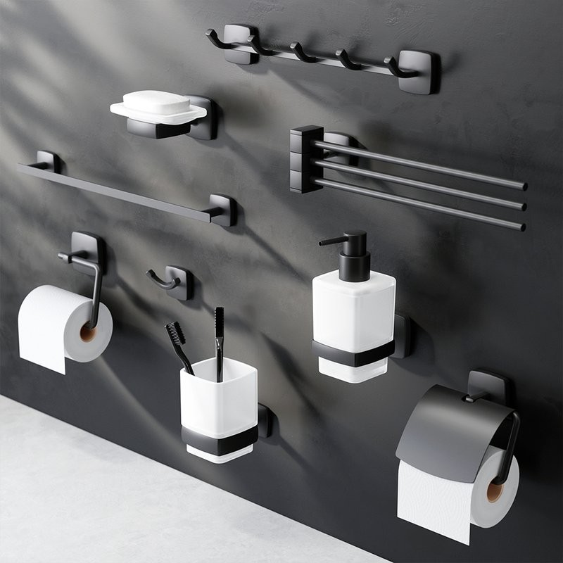 Держатель для полотенец AM.PM Gem A9032722 черный