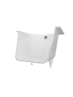 Ванна из искусственного камня Triton Омега 180x80 см, встраиваемая, белая, на ножках