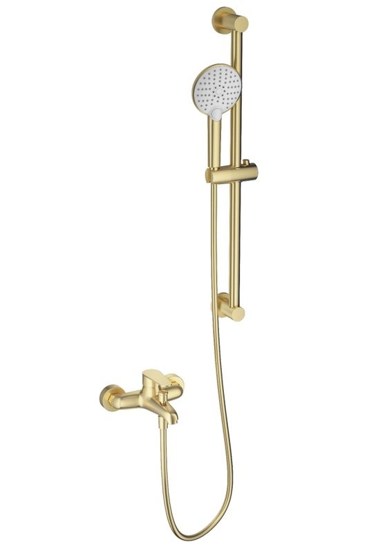 Смеситель для ванны с душем Wonzon & Woghand WW-AE3205-BG брашированное золото