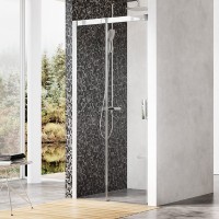 Душевая дверь в нишу Ravak Matrix MSD2-120 L Transparent, профиль хром
