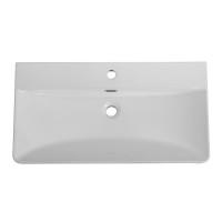 Мебельная раковина BelBagno 80 глянцевая белая