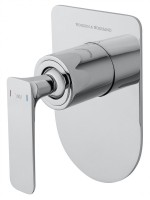 Встраиваемый смеситель для душа и ванны Wonzon & Woghand Shark WW-484700-CR хром Встраиваемый смеситель для душа и ванны Wonzon & Woghand Shark WW-484700-CR хром