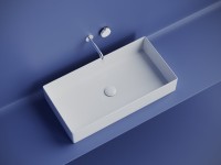 Накладная раковина Ceramicanova Element CN6071 белая глянцевая