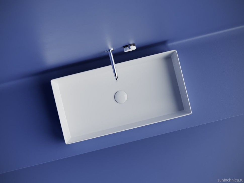 Накладная раковина Ceramicanova Element CN6071 белая глянцевая