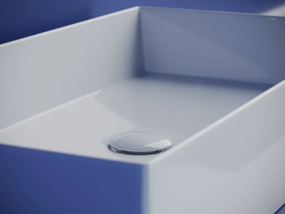 Накладная раковина Ceramicanova Element CN6071 белая глянцевая