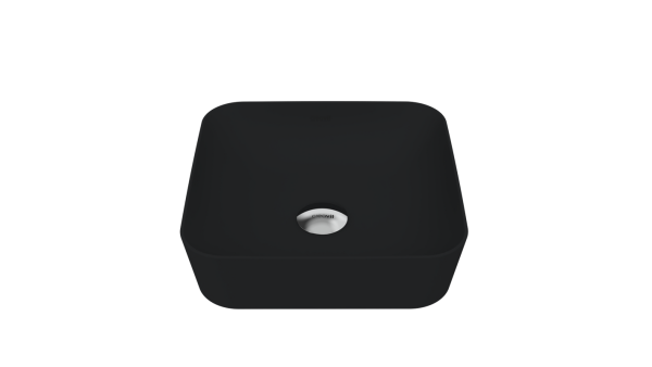 Накладная раковина Creavit Ultra UL040-00SM00E-0000 черная матовая