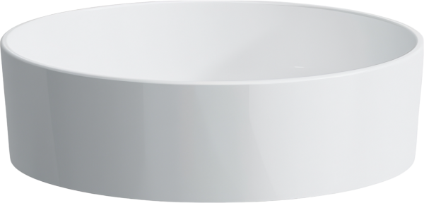 Накладная раковина Laufen Kartell by Laufen 8.1233.1.000.112.1 42 белая, круглая