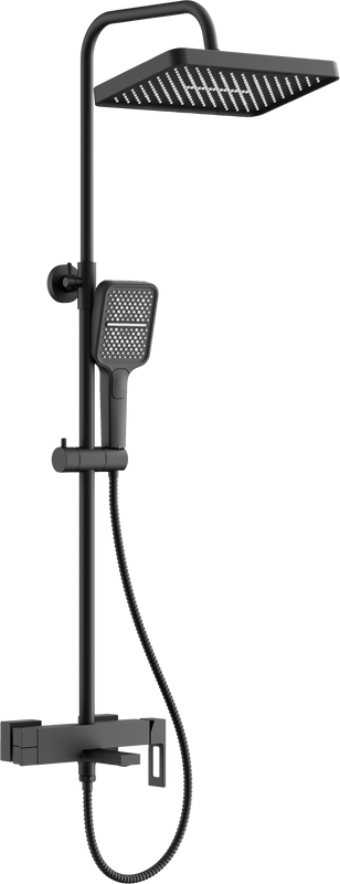 Душевая стойка BELZ B658 B24658-7 матовая черная