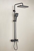 Душевая стойка BELZ B658 B24658-7 матовая черная